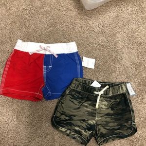 (2) NWT Gap Swim Trunks